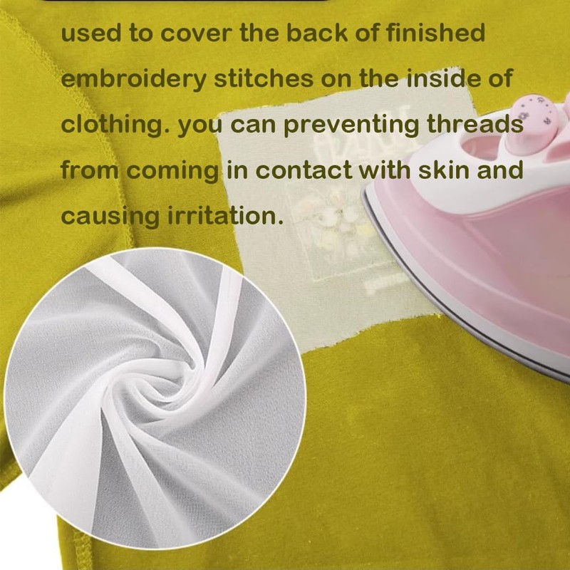 Seneme Soft & Cozy Embroidery Stitch Cover 12" x 12yd
