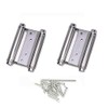 POWERTOOL Stainless Steel Spring Hinge, 2pcs Double Action Spring Hinge