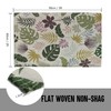 AMIDA Door Mat 60x90cm,Washable Doormat Indoor Non-slip Botanical Low Pile