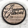 Amazing Grace Wooden Sign – 12x12 Inches