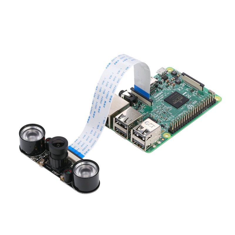 Raspberry Pi 4 Camera Module Night Vision with 3.6mm Adjustable