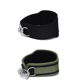 Dip Belt for Weightlifting With Chain, Pullup Gym Weighted Lifting Belt For Added Weight Training,Powerlifting Belt Ideal for Bodybuilding, Powerlifting, Pull Ups & Squats.