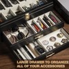 Emfogo Pocket Knife Display Case for Collection of 30-36 Folding