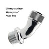 1/2 Inch Shower Head Adapter, Elbow Adapter Extension Arm Connector