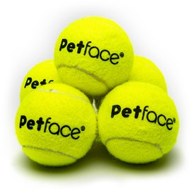 Petface Mini Super Tennis Balls for Dogs, 4.8 cm (Pack of 5)
