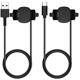 E ECSEM Charging Cable for MagicBand Plus/MagicBand+ Replacement USB Magnetic Charger Fast Charging Dock Cord (USB A + Type C, 3.3FT)