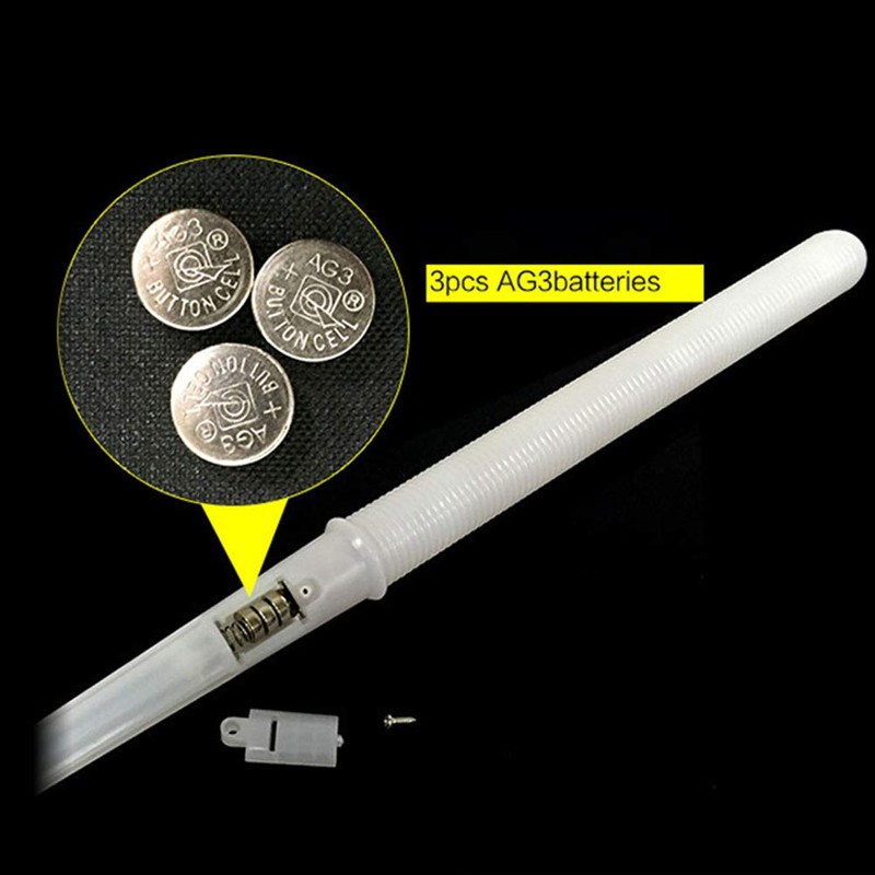 Spacnana LED Glow Sticks for Cotton Candy Machine, 7 Colour