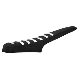 Enjoy Mfg Super73 Z-Series Z1, ZX, Z Miami eBike Seat Cover - BLACK w/ WHITE Ribs #378