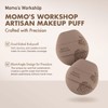 Momo's Workshop Rose Tatami Makeup Sponge Set,Double-Sided Flat-Edge Shape Rubycell