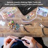 YEUIKERR 8 Pcs Professional Jewelry Making Tools Kit, Micro Jewelry
