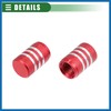 A ABSOPRO Universal Tire Valve Stem Caps, 17mm, Aluminum Alloy,