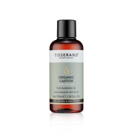 Tisserand - Organic Castor Oil - 100% Natural Pure - Moisturising Massage, Nails Skin and Hair Oil - Earthy and Grounding Aroma - Comes in Recycable Bottle - 100ml