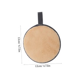 Beavorty 3pcs Makeup Remover Pads Soft Facial Puff Cleaning Pads for Women Dual-sided Powder Puff for Easy Makeup Removal Lightweight and Convenient Cosmetic Supplies