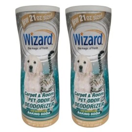 Wizard Lot Of 4 Wizard Carpet & Room Pet Odor Deodorizer    21 Oz.