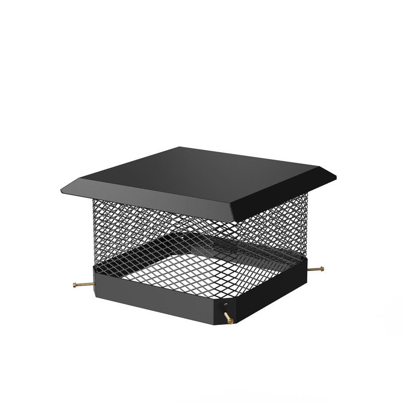 Garvee Chimney Cap 11 in x 11 in, Galvanized Steel