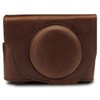 MegaGear MG1731 Ever Ready Leather Camera Case compatible with Sony