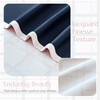 Pink Plaid Jacquard Blackout Curtains for Bedroom 52x72 2 Panels