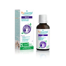 Puressentiel Essential Oils for Diffusion, Relax, 30 ml