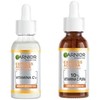 Kit Garnier Express Aclara Vitamina C Serum día Serum noche,