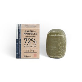 The Corvette Small Pebble Savon de Marseille Olive ECOCERT Cardboard Box 50 g