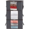Lifewit Storage Bags, Pack of 3, 90 L, with Lid,