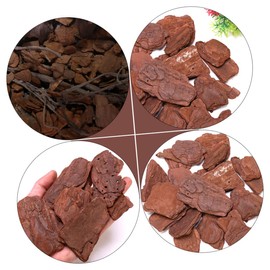Levemolo 1pack Pack Reptile Box Landscaping Material Natural Pine Bark for Aquarium Safe Beautiful Decor