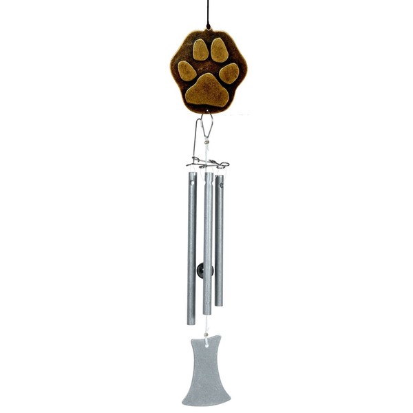 Paw Print Little Piper Wind Chime - Made in USA