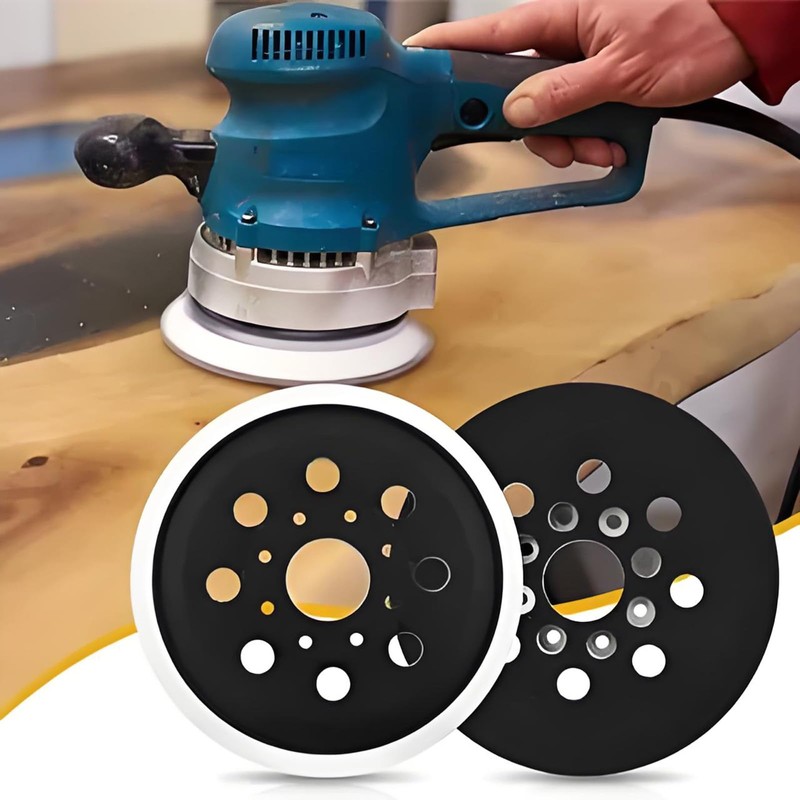 5 Inch 8 Hole Hook and Loop Sanding Pad Replacement