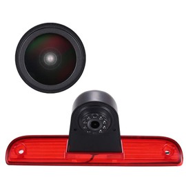 Car Third Roof Brake Lamp Camera Brake Light Rear View Support Camera