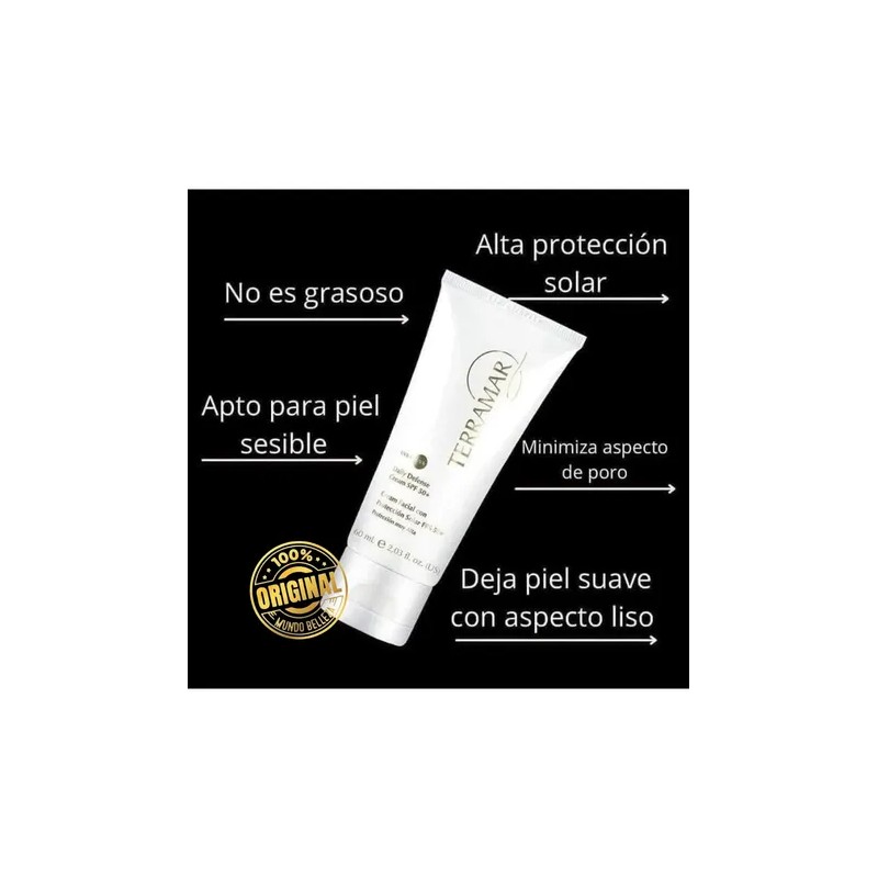 Crema Facial Con Protección Solar Fps 50+ Terramar