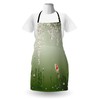Lunarable Koi Fish Apron, Japanese Koi Fish Painting Style Hanging