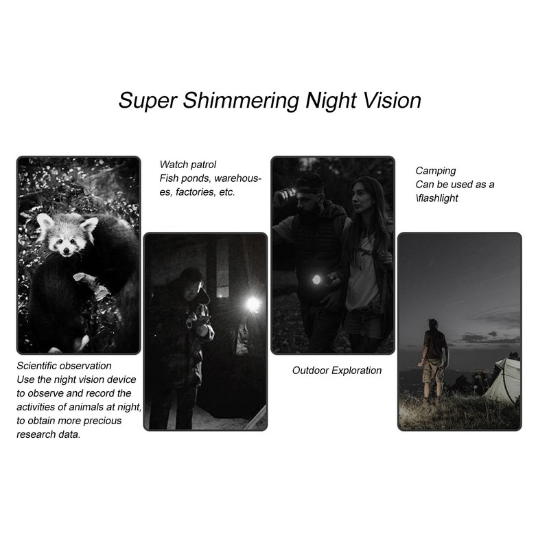 Telescopic Eyepiece Camera, 4K 3 Inch Colour Display, Electronic Eyepiece,