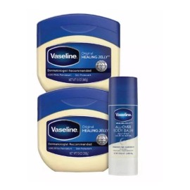 Vaseline Original Healing Jelly 13 oz (2 pack)  + Balm Stick All-Over Body