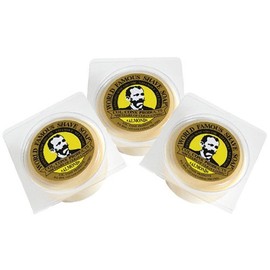 Col. Conk World's Famous Shaving Soap, Almond 3 - Pack Each Net Weight 2.25 Oz by Colonel Conk
