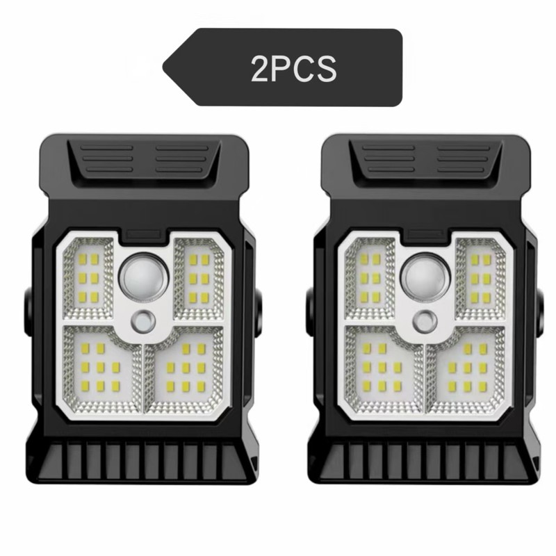 Solar Clip-On Motion Sensor Light for Outdoor Gardens – Automatic