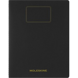 Moleskine Student Cahier Journals (Set of 2), Soft Cover, Ruled, XXL (8.5" x 11"), Black