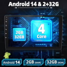 Vorally For 2008-2013 Toyota Highlander Android 14 Apple Carplay Car GPS Stereo Radio