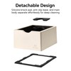 Espresso Knock Box, Durable ABS Coffee Grounds Dump Bin, Anti-Slip