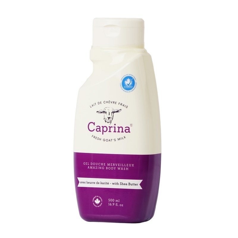 Caprina Goat Milk Amazing Body Wash 500ml x 2 /