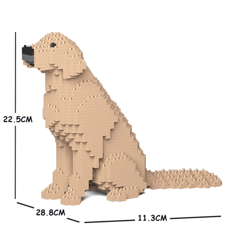 JEKCA Golden Retriever 03S-M03 | Dog Plastic Building Blocks |