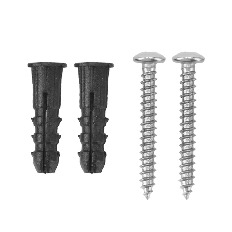 6PCS Curtain Rod Brackets Iron Adjustable Window Curtain Rod Support