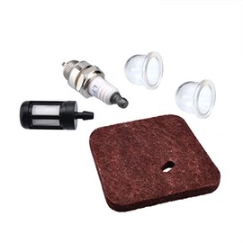 Cancanle Air Fuel Filter Spark Plug For Stihl FS38 FS45 FS46 FS55 HS45 FC55 KM55 Trimmer w/Primer Bulb