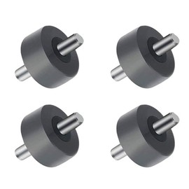 LOXGO Caster Front Wheel Vacuum Cleaner Antiwear Tire Vacuum Cleaner Front Casters Replacement Part for NV350 NV351 Home Cleaning Brush Wheel for Nv350 Nv351 Nv355, FOUR PIECES