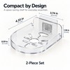 2PCS Wall Mounted Camera Bracket Adhesive, No Drilling, Household Indoor