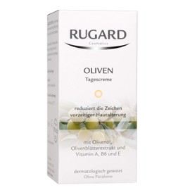 RUGARD Olive Day Cream: Face Care with Ingredients from Olive and Rose Petal as well as Vitamin A, B6 and E, 50 ml