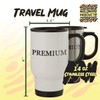 Skincare Dealer - 14oz Stainless Steel Travel Mug, Silver