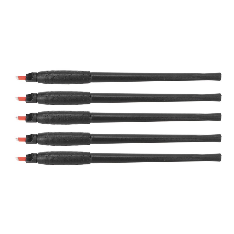 10pcs 12F Microblading Pen Home Salon Ergonomic Disposable Manual Eyebrow