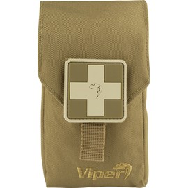 Viper TACTICAL - MOLLE Erste-Hilfe-Tasche mit Erste-Hilfe-Set - Coyote
