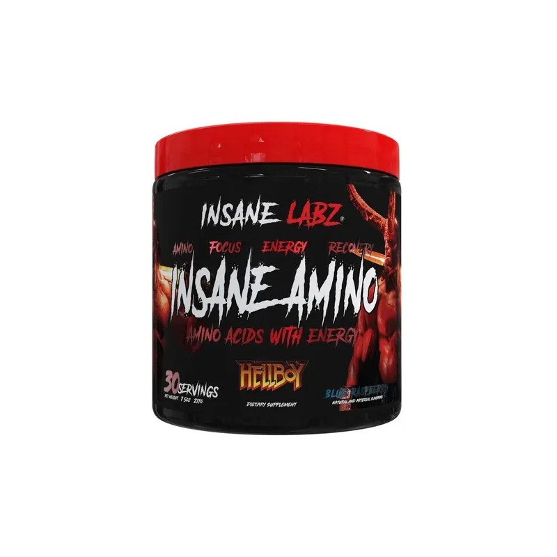 Aminoacidos Insane Labz Hellboy Amino 30 Serv Sabor Ponche