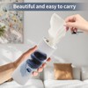 Car Tissue Holder car tissue with Facial Tissues 4PK Car